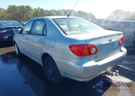 2004 Toyota Corolla Le из США, поврежденный, VIN 2T1BR32E74C203861